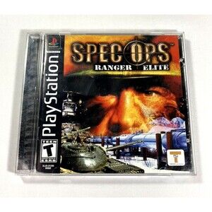 Spec Ops: Ranger Elite Sony PlayStation 1 PS1 2001 Complete with Manual Tested